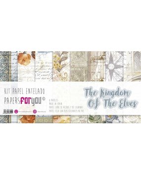 Papers For You The Kingdom Of The Elves Canvas Scrap Pack (8pcs) (PFY-4701) (DISCONTINUED)