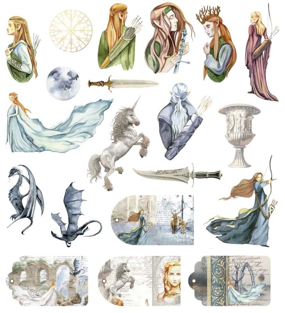 Papers For You The Kingdom Of The Elves Die Cuts (PFY-4591) (DISCONTINUED)