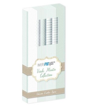 Papers For You Verde Menta Collection Leather Paper Kit (4pcs) (PFY-4732) (DISCONTINUED) Papers For You Verde Menta Collection Leather Paper Kit (4pcs) (PFY-4732) (DISCONTINUED)