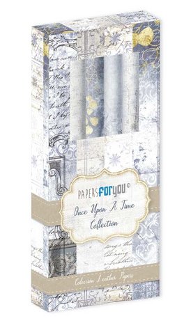 Papers For You Once Upon A Time Collection Leather Paper Kit (4pcs) (PFY-4736) (DISCONTINUED) Papers For You Once Upon A Time Collection Leather Paper Kit (4pcs) (PFY-4736) (DISCONTINUED)
