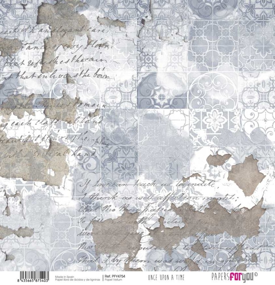 Papers For You Once Upon A Time Vellum Paper Pack (6pcs) (PFY-4748) (DISCONTINUED)