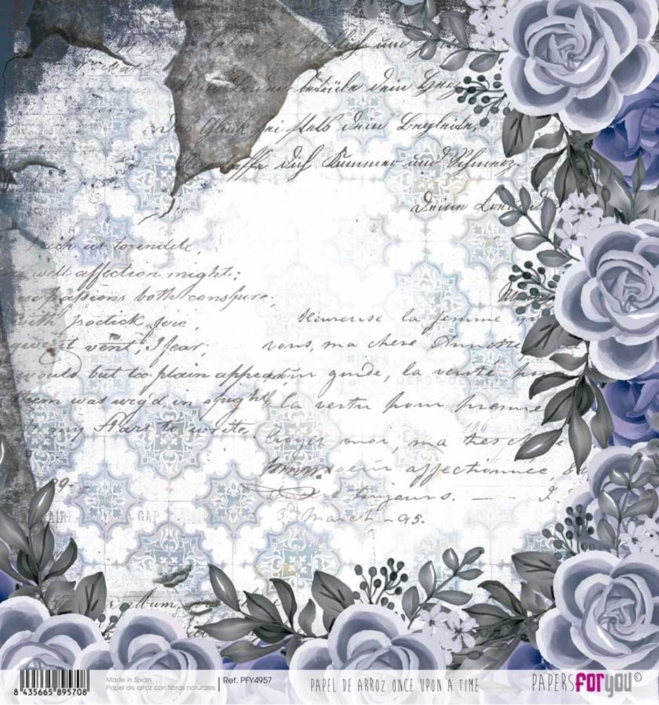 Papers For You Once Upon A Time Rice Paper (6 pcs) (PFY-4957) (DISCONTINUED) Papers For You Once Upon A Time Rice Paper (6 pcs) (PFY-4957) (DISCONTINUED)