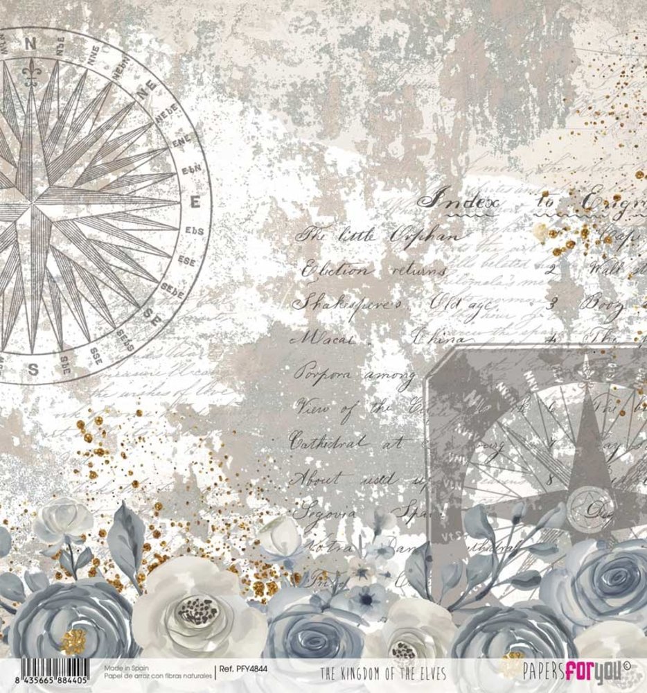 Papers For You The Kingdom Of The Elves Rice Paper (6 pcs) (PFY-4844) (DISCONTINUED)