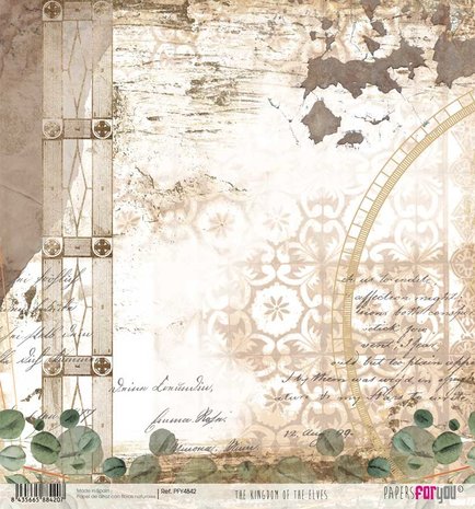 Papers For You The Kingdom Of The Elves Rice Paper (6 pcs) (PFY-4842) (DISCONTINUED)