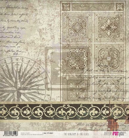 Papers For You The Kingdom Of The Elves Rice Paper (6 pcs) (PFY-4841) (DISCONTINUED)