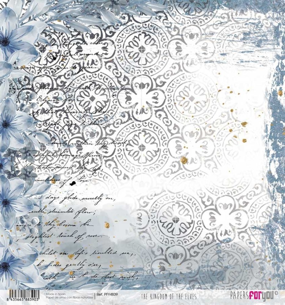 Papers For You The Kingdom Of The Elves Rice Paper (6 pcs) (PFY-4839) (DISCONTINUED)