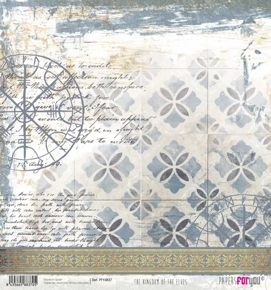 Papers For You The Kingdom Of The Elves Rice Paper (6 pcs) (PFY-4837) (DISCONTINUED)