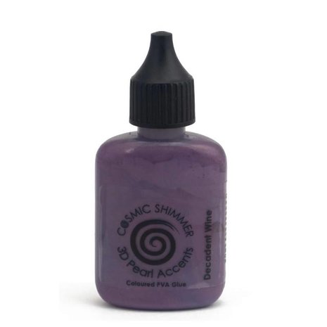 Cosmic Shimmer 3D Accents Pearl Decadent Wine 30ml (CSPMGWINE) (OUTLET)