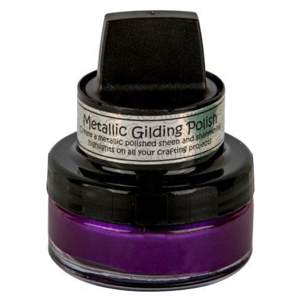 Metallic Gilding Polish Dark Cherry 50ml (CSMGCHERRY) - Craftlines B.V.