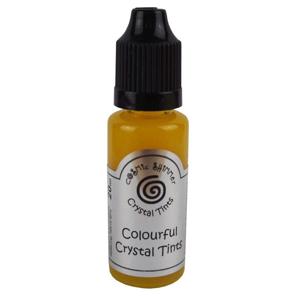 Cosmic Shimmer Colourful Crystal Tints Yellow Citrine 20ml (CSCTCITRINE) (OUTLET) Cosmic Shimmer Colourful Crystal Tints Yellow Citrine 20ml (CSCTCITRINE) (OUTLET)