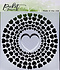 Spiral of Hearts 6x6 Inch Stencil (SC-272) (OUTLET)