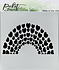 Rainbow of Hearts 6x6 Inch Stencil (SC-270) (OUTLET)