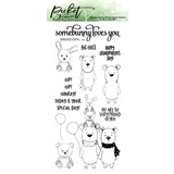 Picket Fence Studios Somebunny Loves You 4x8 Inch Clear Stamps (A-151) (OUTLET)