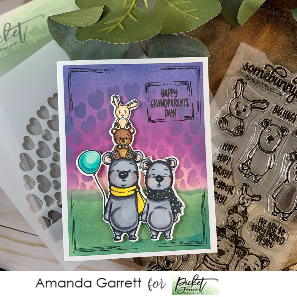 Picket Fence Studios Somebunny Loves You 4x8 Inch Clear Stamps (A-151) (OUTLET) Picket Fence Studios Somebunny Loves You 4x8 Inch Clear Stamps (A-151) (OUTLET)