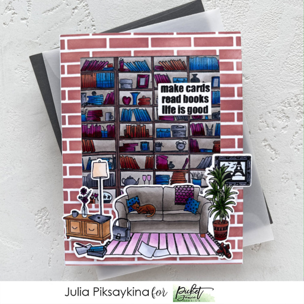 Picket Fence Studios More Books are Friends 6x6 Inch Dies (BB-177D) (OUTLET) Picket Fence Studios More Books are Friends 6x6 Inch Dies (BB-177D) (OUTLET)