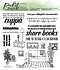 More Books are Friends 6x6 Inch Clear Stamps (BB-177) (OUTLET) More Books are Friends 6x6 Inch Clear Stamps (BB-177) (OUTLET)