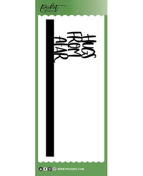 Picket Fence Studios Slim Line Hugs from Afar Word 4x10 Inch Topper Dies (SDCS-135) (OUTLET) Picket Fence Studios Slim Line Hugs from Afar Word 4x10 Inch Topper Dies (SDCS-135) (OUTLET)