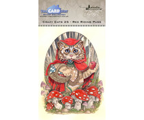 The Card Hut Crazy Cats Little Red Riding Puss Clear Stamps (LRCC025)