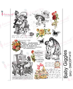 Dress My Craft Transfer Me Baby Giggles (DMCDP1410) (OUTLET)