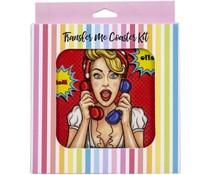 Dress My Craft Transfer Me Coaster Kit (DMCA5989)