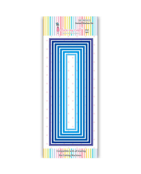 Dress My Craft Cutting Die Slimline Dotted (DMCD4213) (OUTLET)