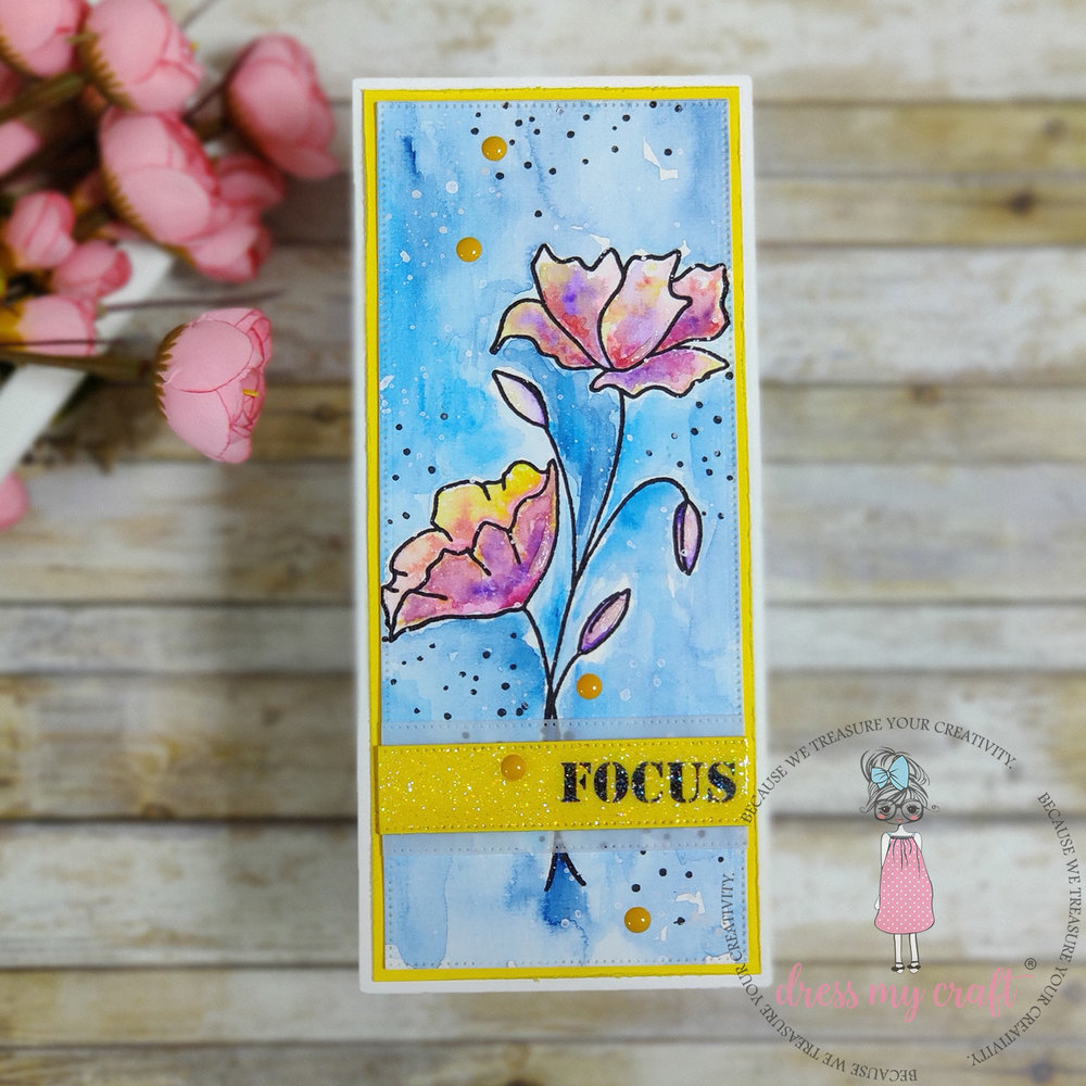 Dress My Craft Cutting Die Slimline Dotted (DMCD4213) (OUTLET) Dress My Craft Cutting Die Slimline Dotted (DMCD4213) (OUTLET)