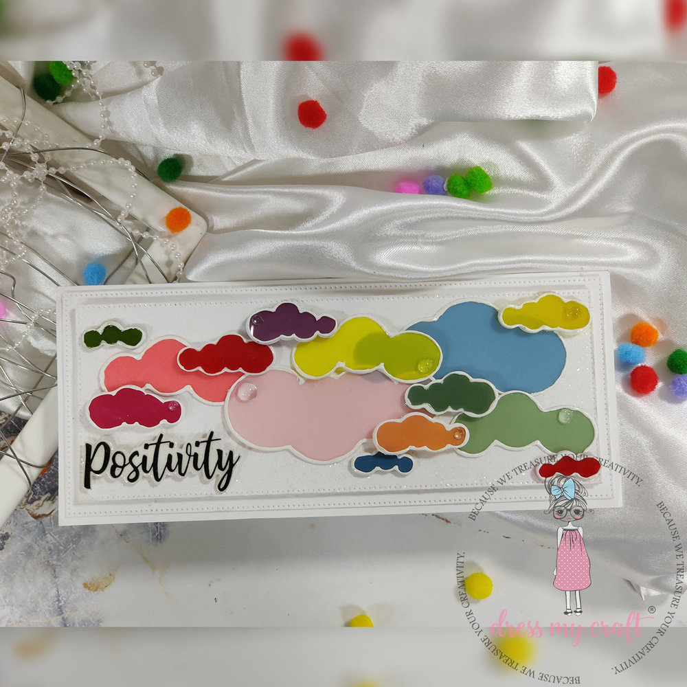 Dress My Craft Cutting Die Slimline Dotted (DMCD4213) (OUTLET) Dress My Craft Cutting Die Slimline Dotted (DMCD4213) (OUTLET)