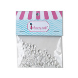 Dress My Craft Droplets Heart 2 (100pcs) (DMCFA4628) (OUTLET)