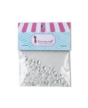 Dress My Craft Droplets Heart 2 (100pcs) (DMCFA4628) (OUTLET)