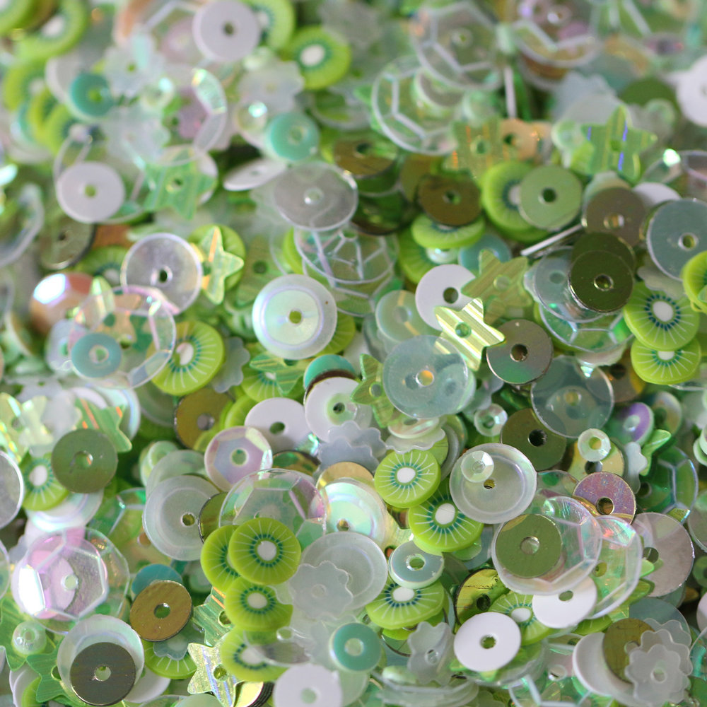 Dress My Craft Sequins Mix Kiwi 25g (DMCS4141) (OUTLET) Dress My Craft Sequins Mix Kiwi 25g (DMCS4141) (OUTLET)