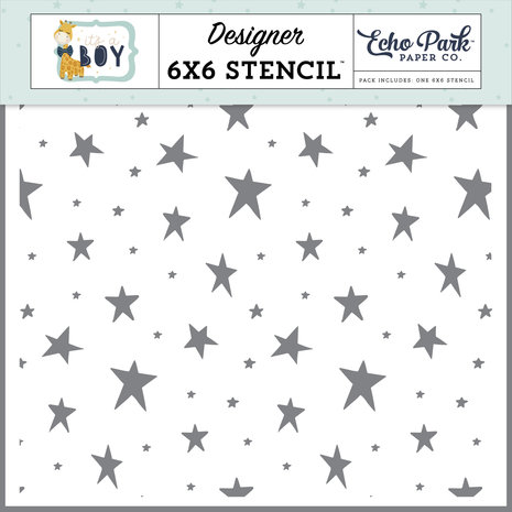 Echo Park Underneath The Stars Stencil (IAB278033) (DISCONTINUED) Echo Park Underneath The Stars Stencil (IAB278033) (DISCONTINUED)