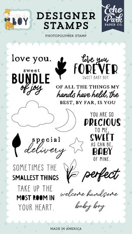 Echo Park Love You Forever Clear Stamps (IAB278043) (DISCONTINUED) Echo Park Love You Forever Clear Stamps (IAB278043) (DISCONTINUED)