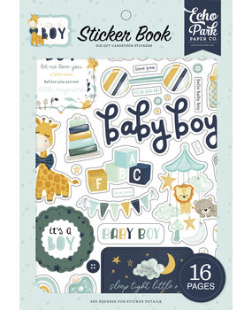 Echo Park It’s A Boy Sticker Book (IAB278029) (OUTLET)