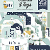 Echo Park It’s A Boy Frames & Tags (IAB278025) (OUTLET)