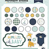Echo Park It's A Boy Adhesive Brads (IAB278020) (DISCONTINUED) Echo Park It's A Boy Adhesive Brads (IAB278020) (DISCONTINUED)