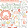 Echo Park It's A Girl Puffy Stickers (IAG277066) (DISCONTINUED)