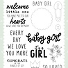 Echo Park Baby Girl Clear Stamps (IAG277043) (OUTLET) Echo Park Baby Girl Clear Stamps (IAG277043) (OUTLET)