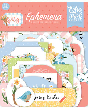 Echo Park My Favorite Spring Ephemera (FS266024) (DISCONTINUED)