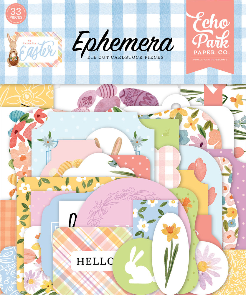Echo Park My Favorite Easter Ephemera (FE265024) (DISCONTINUED) Echo Park My Favorite Easter Ephemera (FE265024) (DISCONTINUED)