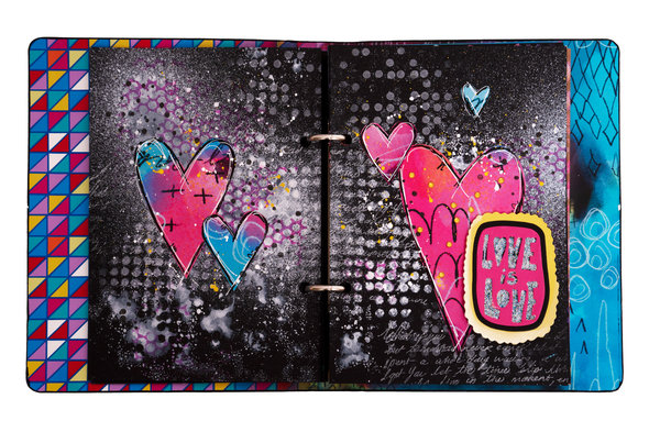 Art By Marlene Bold & Bright Cut & Emboss Dies Layered Tekst Banners (ABM-BB-CD135) (OUTLET)