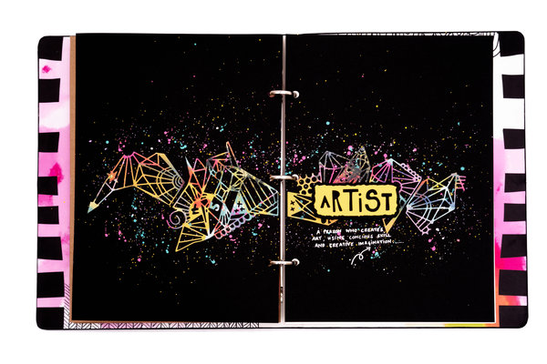 Art By Marlene Bold & Bright Cut & Emboss Dies Graphic Background (ABM-BB-CD134) (OUTLET)