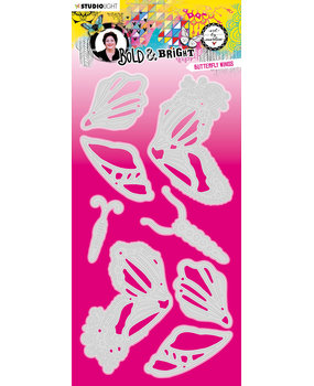 Art By Marlene Bold & Bright Cut & Emboss Dies Butterfly Wings (ABM-BB-CD132) (OUTLET)
