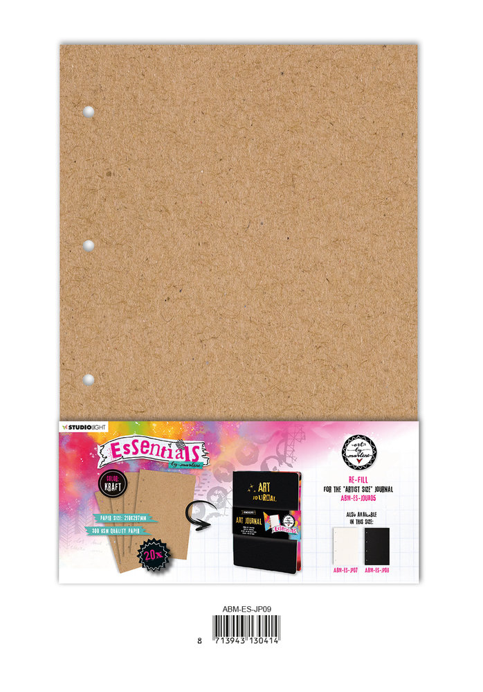 Art By Marlene Essentials Journal Pages A4 Kraft (ABM-ES-JP09) (DISCONTINUED)