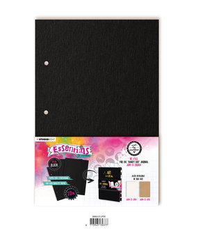 Art By Marlene Essentials Journal Pages 170x240mm Black (ABM-ES-JP05) (DISCONTINUED)