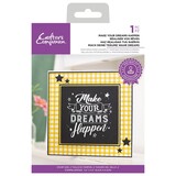 Crafter's Companion Make Your Dreams Happen Clear Stamps (CC-STP-MYDH) (OUTLET)