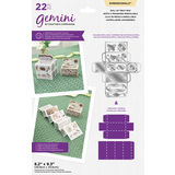 Gemini Roll-Up Treat Box Dimensionals Die & Stencil (GEM-MD-DIM-ROLLU) (DISCONTINUED)