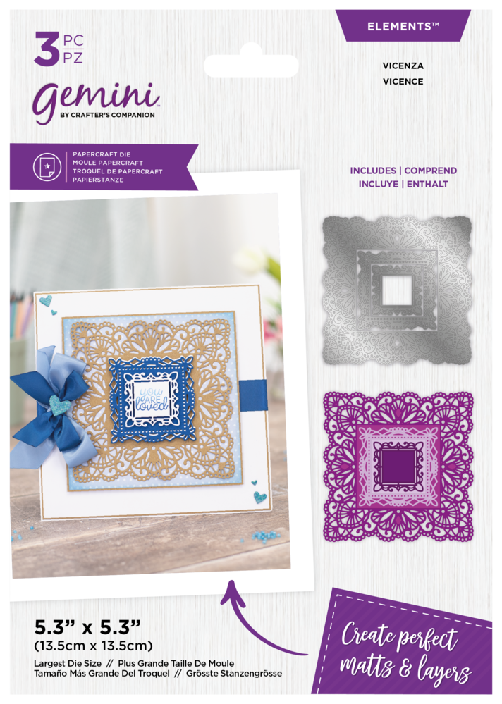 Gemini Vicenza Elements Dies (GEM-MD-ELE-VICEN) (OUTLET) Gemini Vicenza Elements Dies (GEM-MD-ELE-VICEN) (OUTLET)