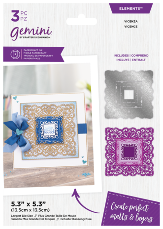 Gemini Vicenza Elements Dies (GEM-MD-ELE-VICEN) (OUTLET) Gemini Vicenza Elements Dies (GEM-MD-ELE-VICEN) (OUTLET)