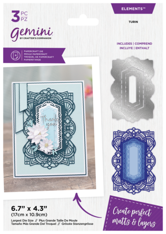Gemini Turin Elements Dies (GEM-MD-ELE-TURIN) (OUTLET)