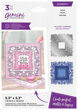 Gemini Milan Elements Dies (GEM-MD-ELE-MILAN) (DISCONTINUED) Gemini Milan Elements Dies (GEM-MD-ELE-MILAN) (DISCONTINUED)